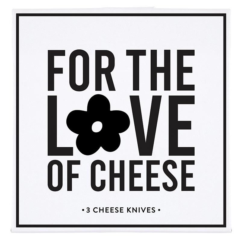 For The Love Of Cheese Book Box Knife Set