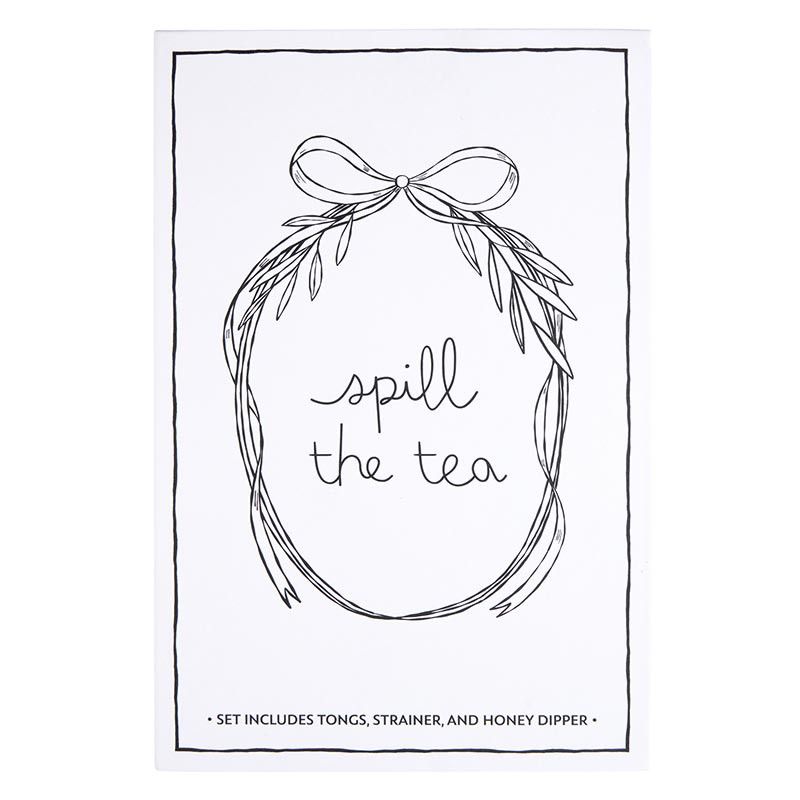 Spill The Tea Set Book Box