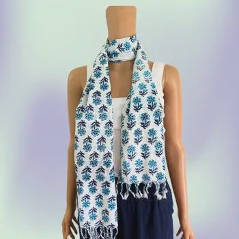 100% Cotton Stole Scarf Assorted