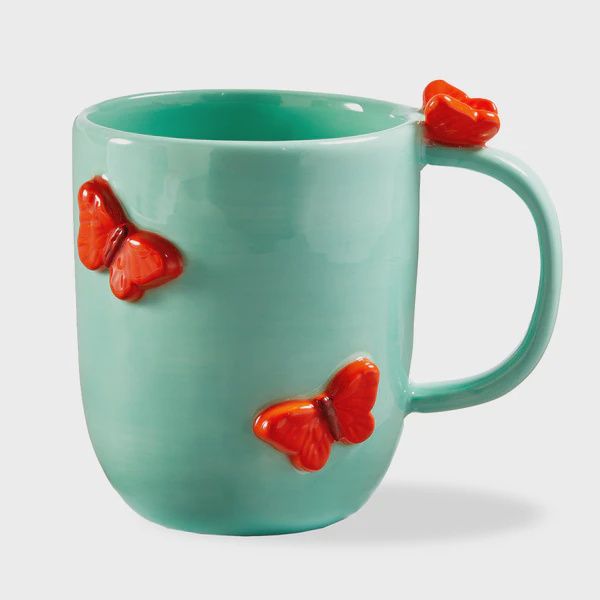 GARDEN BUTTERFLY MUG