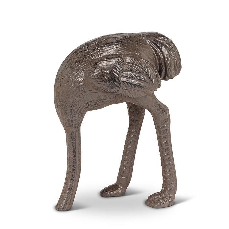 Iron Ostrich Hiding Its Head