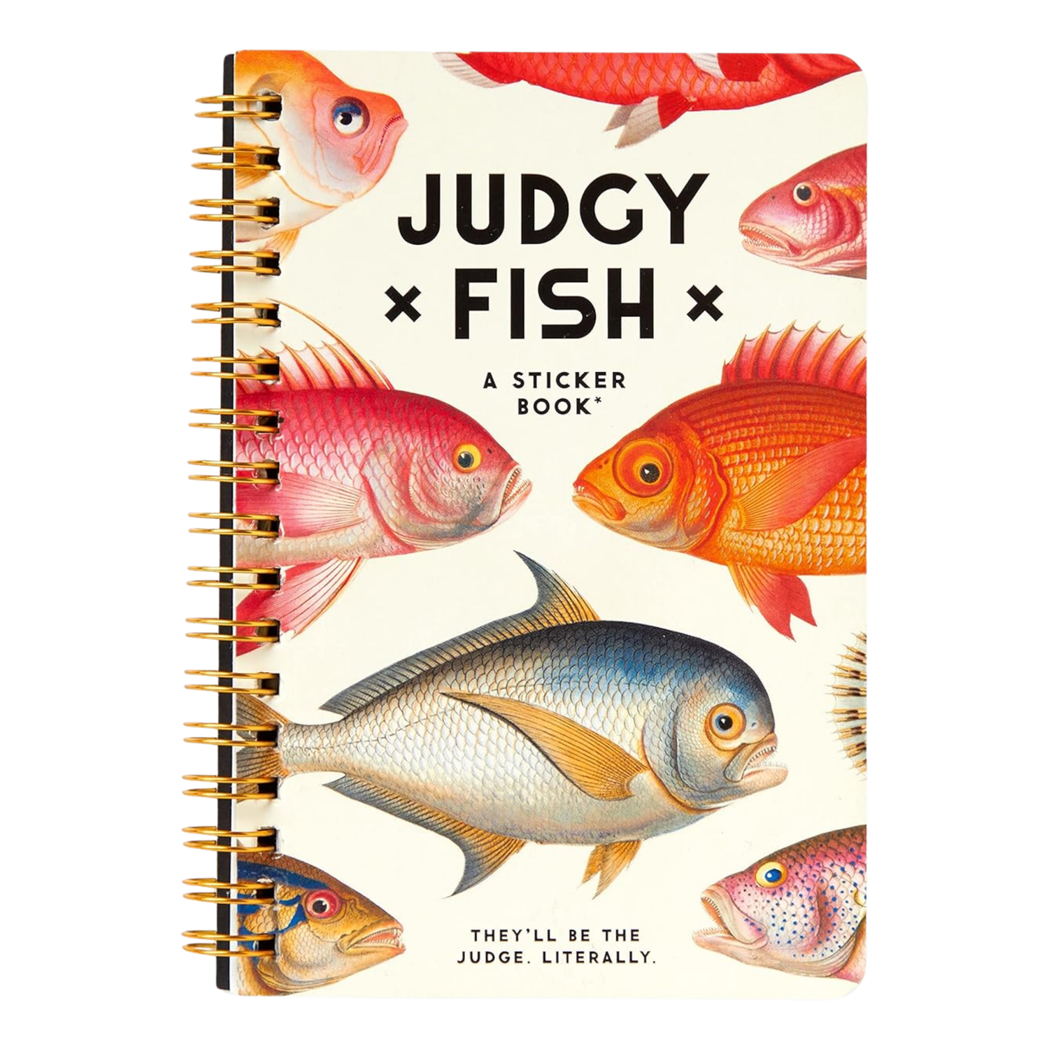 Judgy Fish Sticker Book
