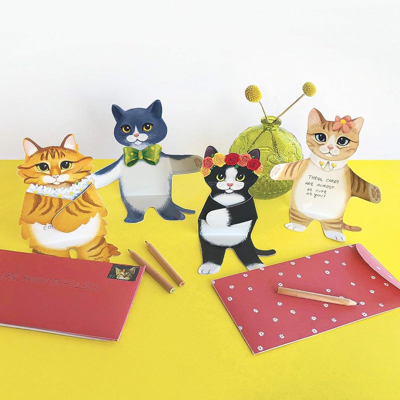 Kitten Cuddles Notecards 12pk