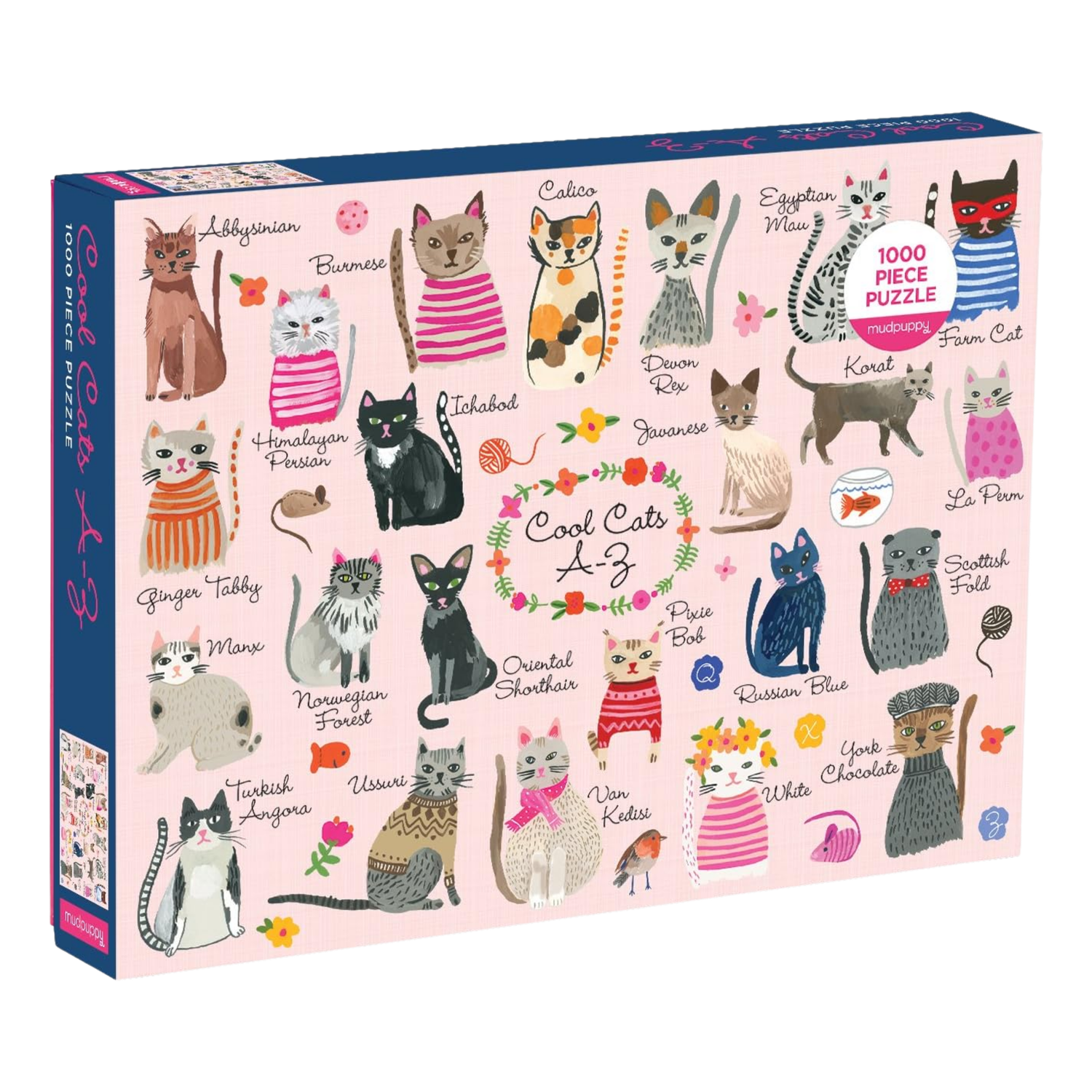 Cool Cats A-Z 1000pc Puzzle