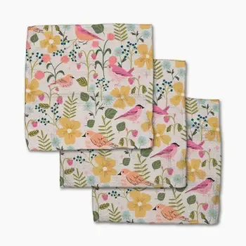 Geometry Dishcloth 3pk Assorted