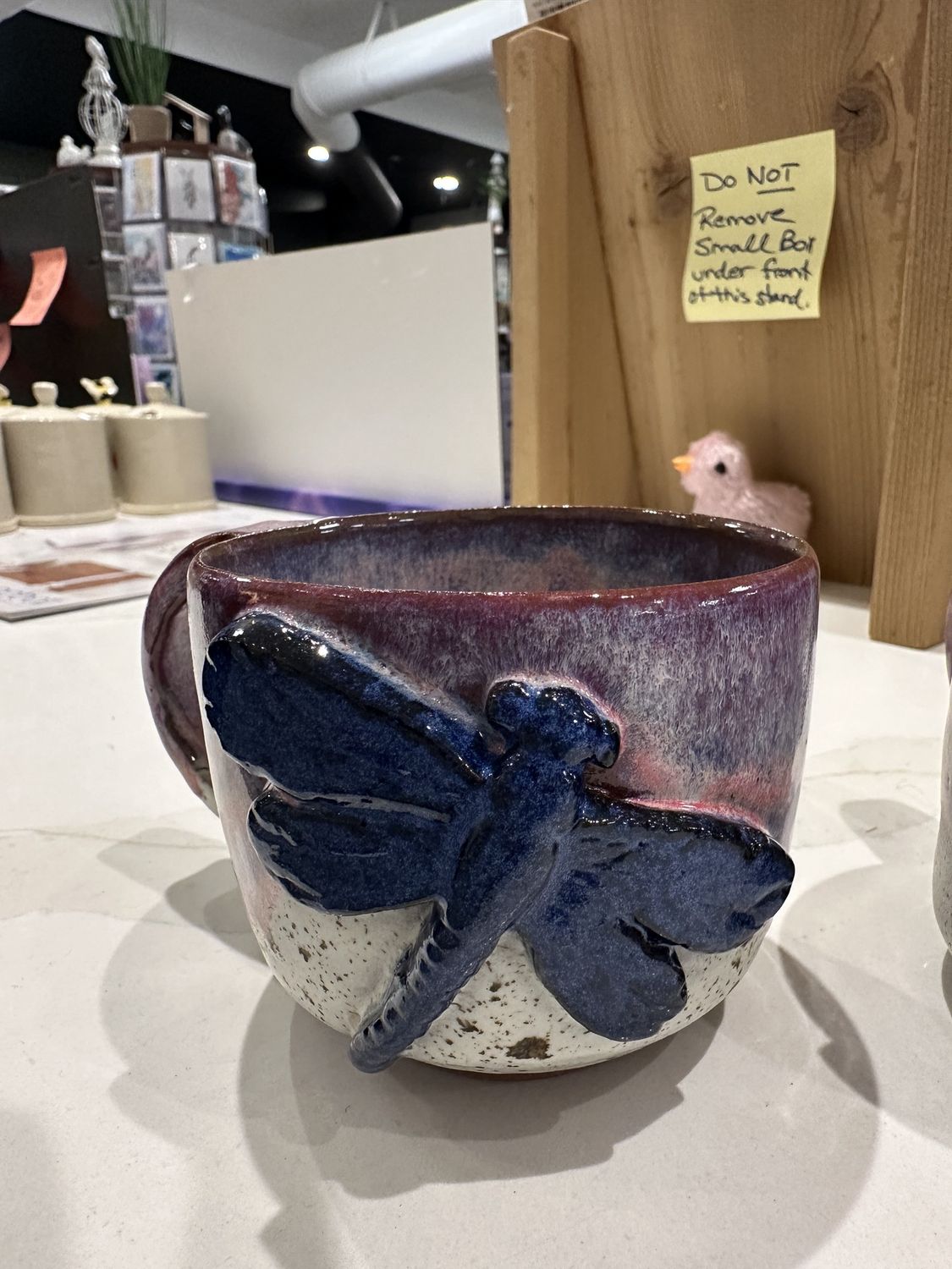 Handmade Dragonfly Mugs Medium