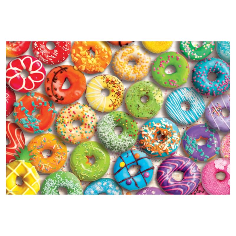 Donut Rainbow Shaped Tin