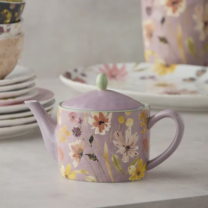 Wildflowers Teapot 36 oz