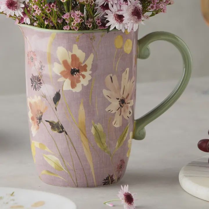 Wildflowers Pitcher