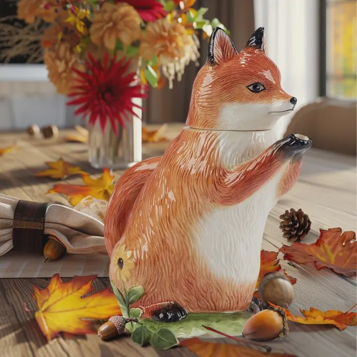 Woodland Fox Teapot 32 oz