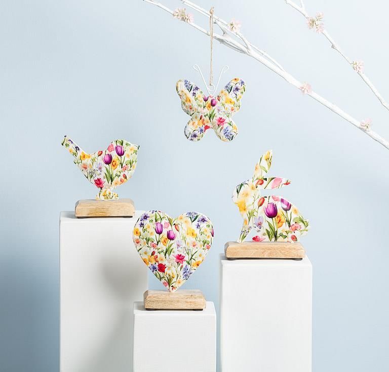 Floral Butterfly Ornament