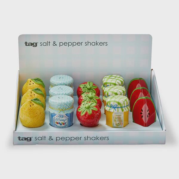 Fresh Pick salt and pepper shakers