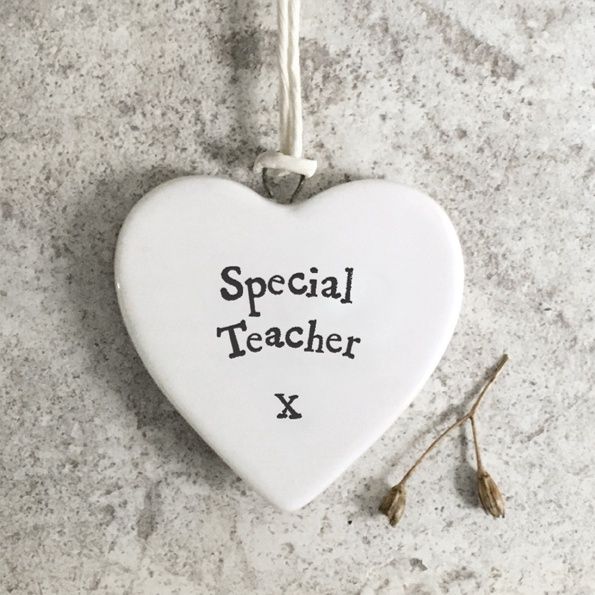 Small Heart Hanger Special Teacher