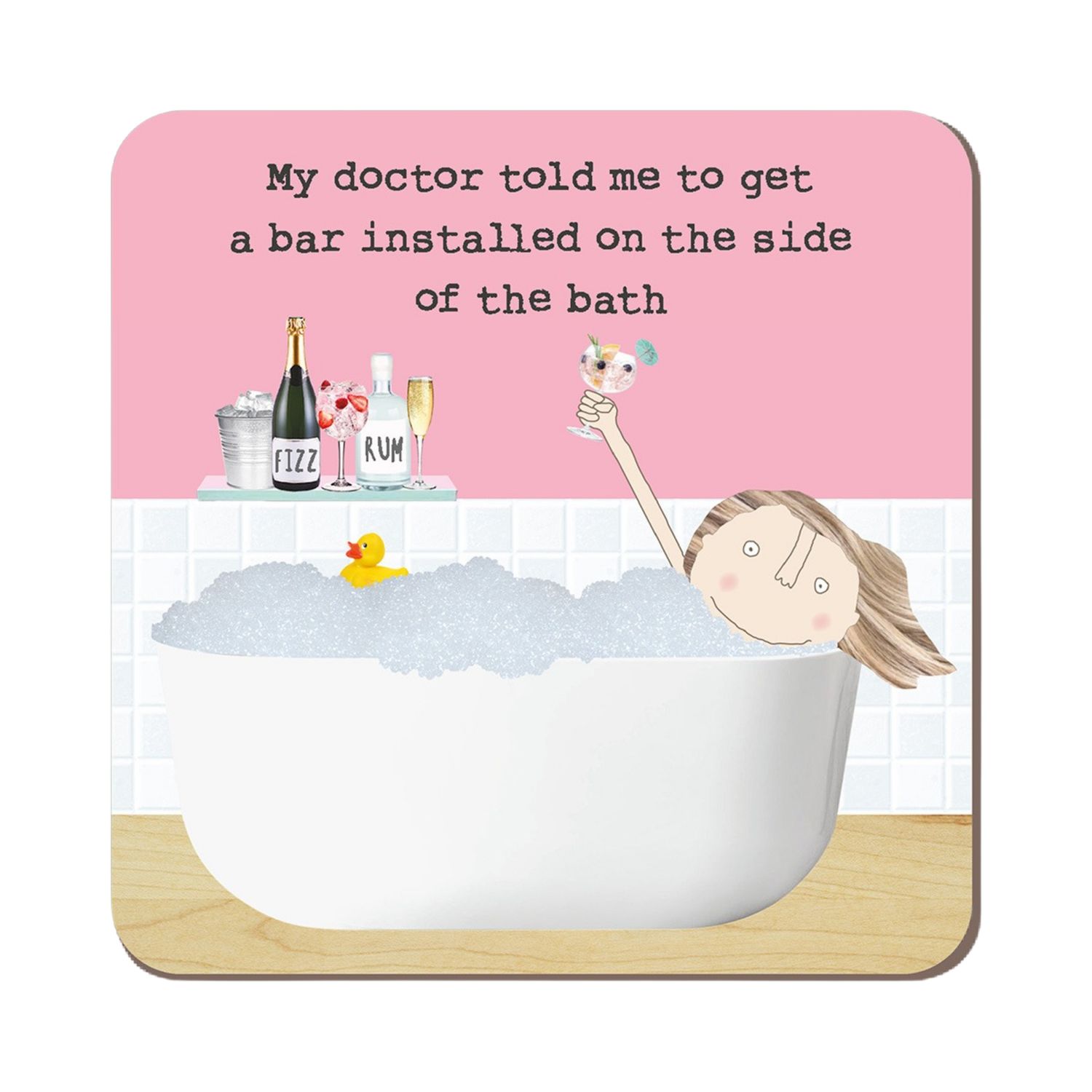 Rosie Bar Bath Coaster