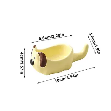Ceramic Puppy Dipping Dish
