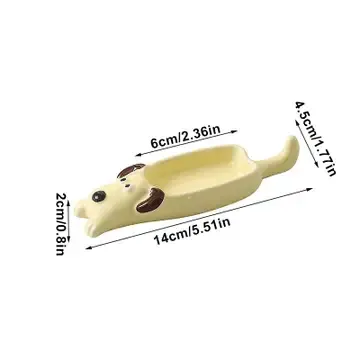 Ceramic Puppy Dipping Dish