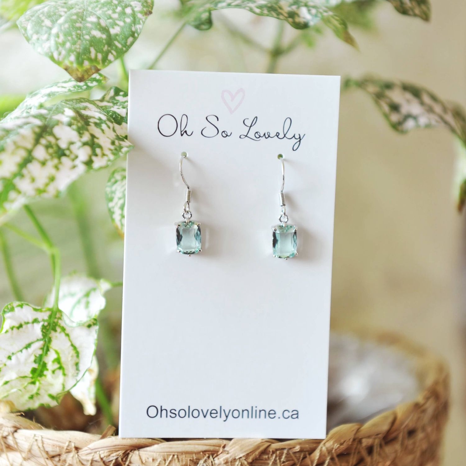 Icelynn Crystal Drop Earrings
