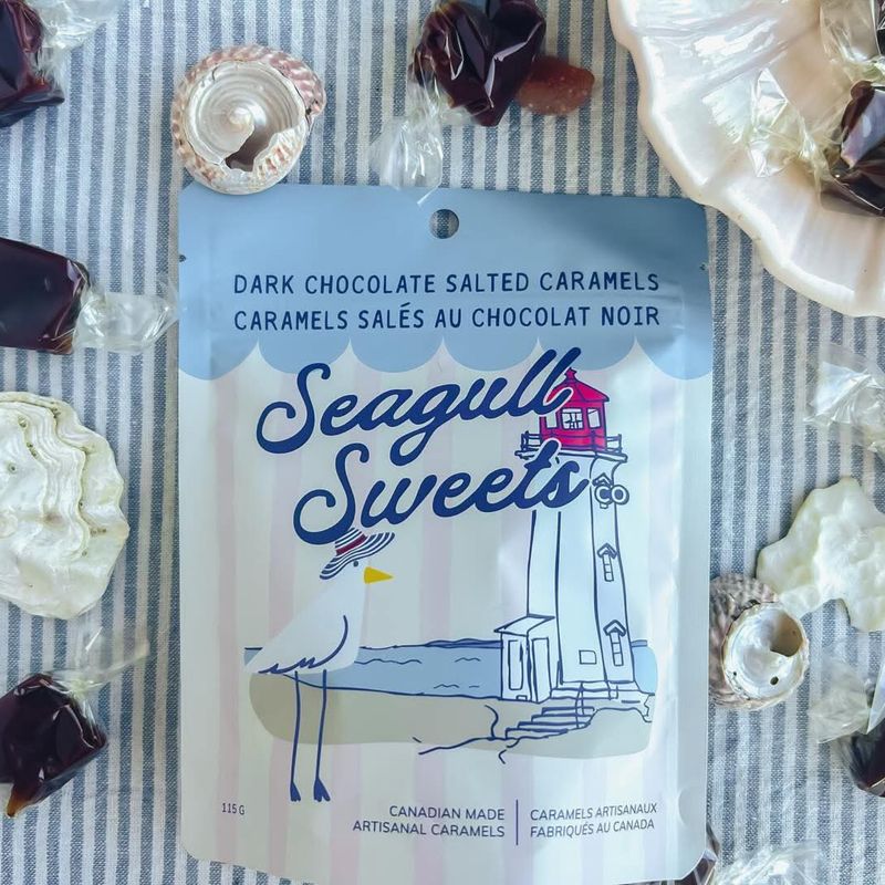 Seagull Sweets Salted Caramels 115g