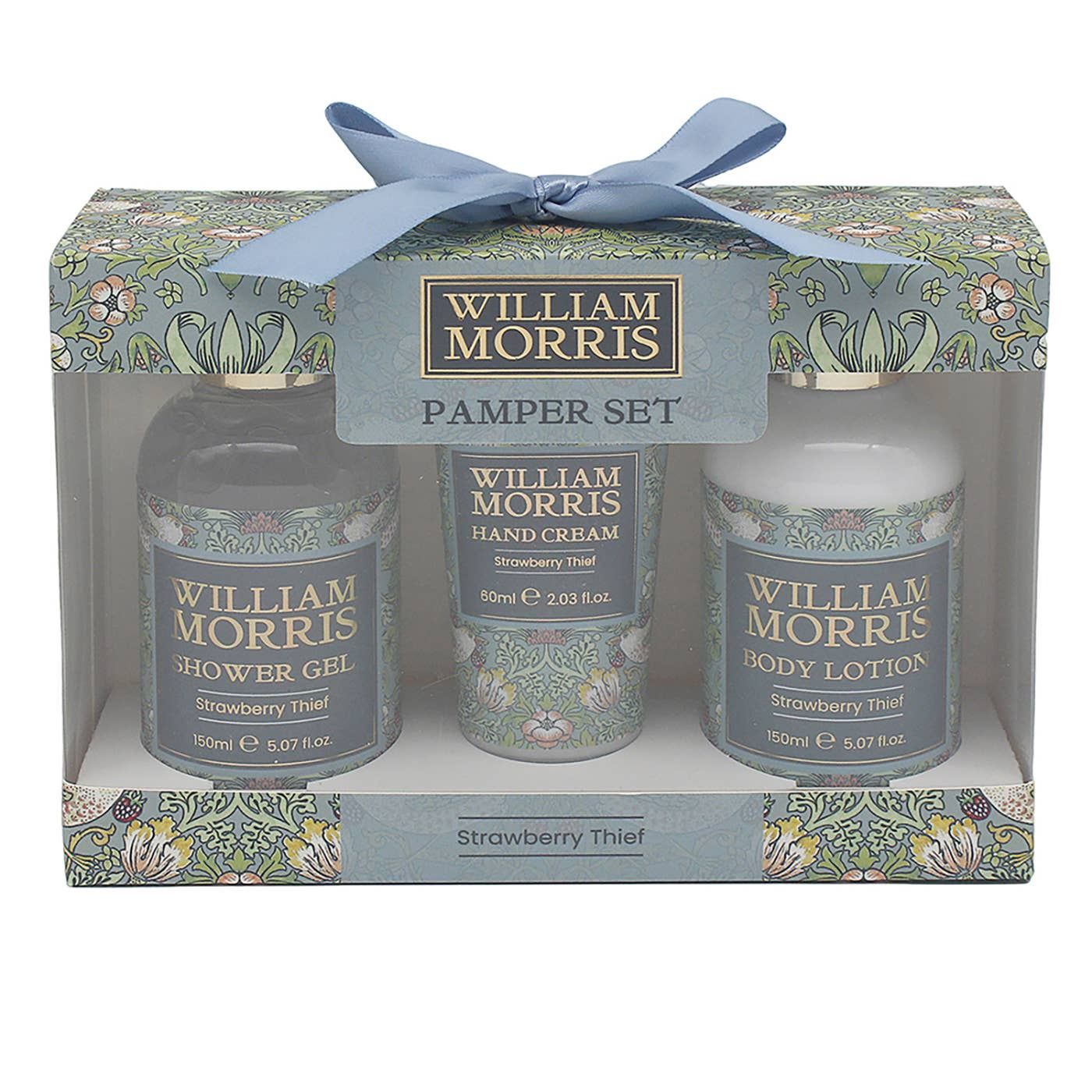 William Morris Strawberry Thief Pamper Set