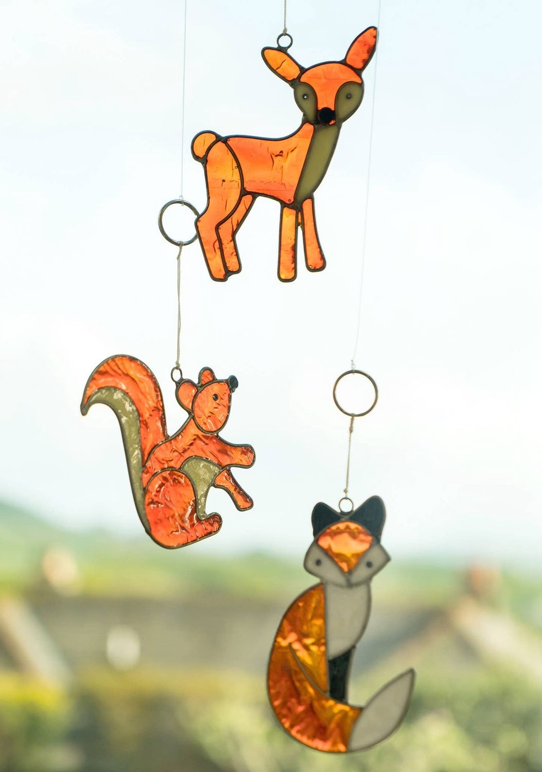Woodland Animals Suncatcher