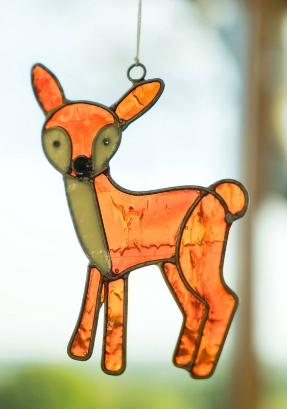 Woodland Animals Suncatcher
