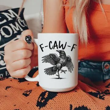 Naughty Crow Mug