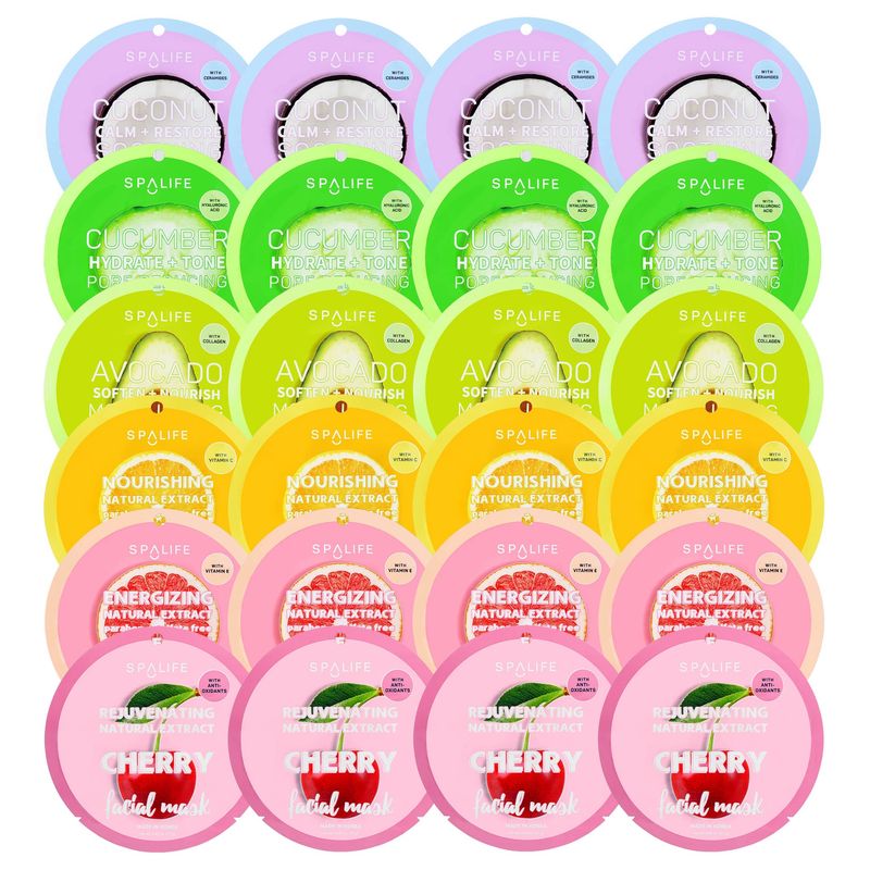 Korean Fruit Infused Face Masks