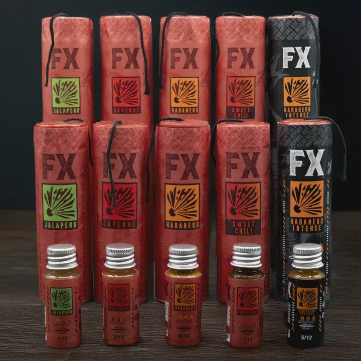 FX Hot Sauce Singles 90ml