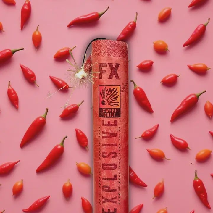 FX Hot Sauce Singles 90ml, FLAVOUR: Sweet Chili