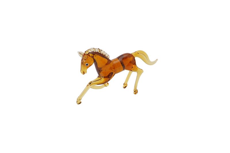 Mini Glass Horse