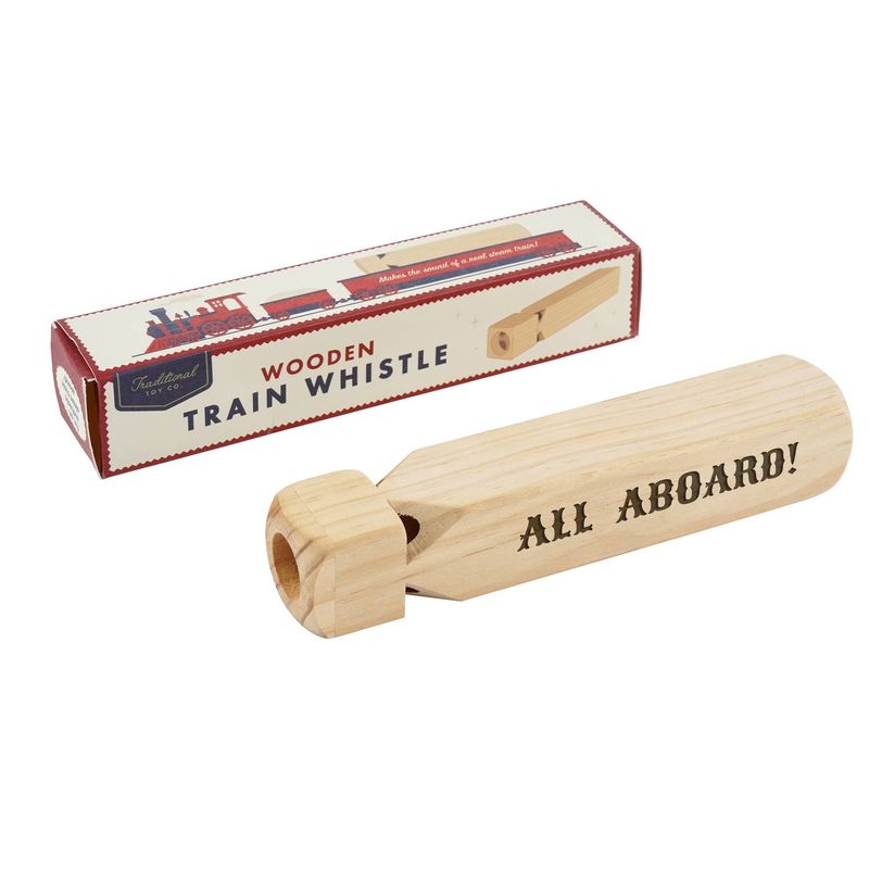 Traditional Wooden Train Whistle