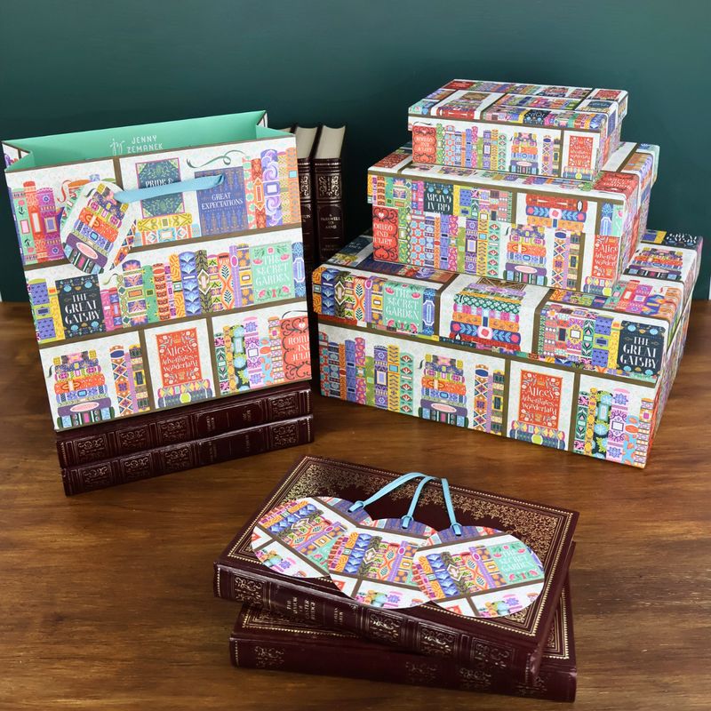 Jenny Zemanek Medium Square Gift Bag