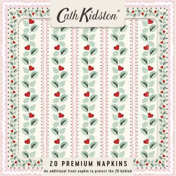 Cath Kidston Paper Napkins (20) Tableware Party Heart