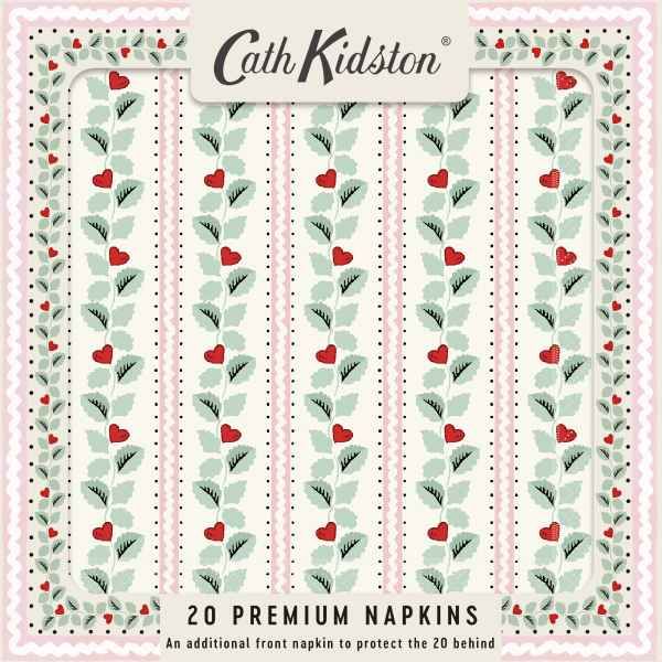 Cath Kidston Paper Napkins (20) Tableware Party Heart