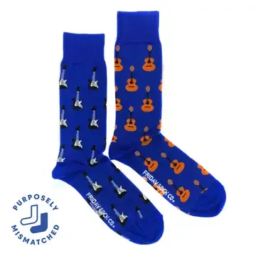 Men's Acoustic Guitar &amp; Electric Guitar Socks