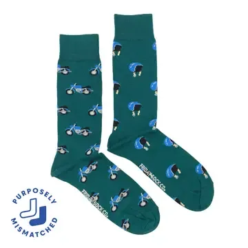 Men's Motorcycle Helmet &amp; Motorcycle Socks