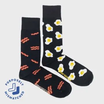 Men's Bacon &amp; Egg Socks