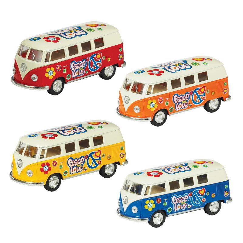 Diecast VW Classic Bus Assorted Colours