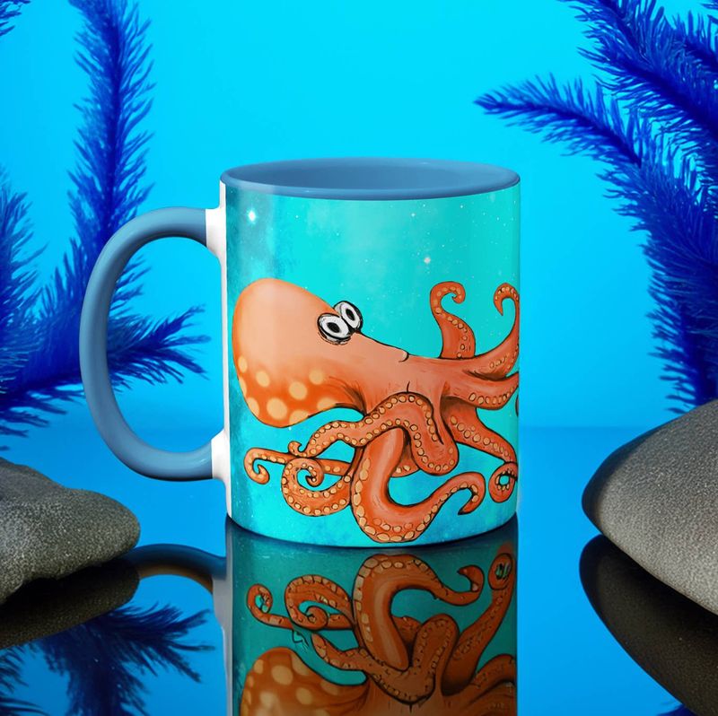 Salty Octopus Coffee Mug