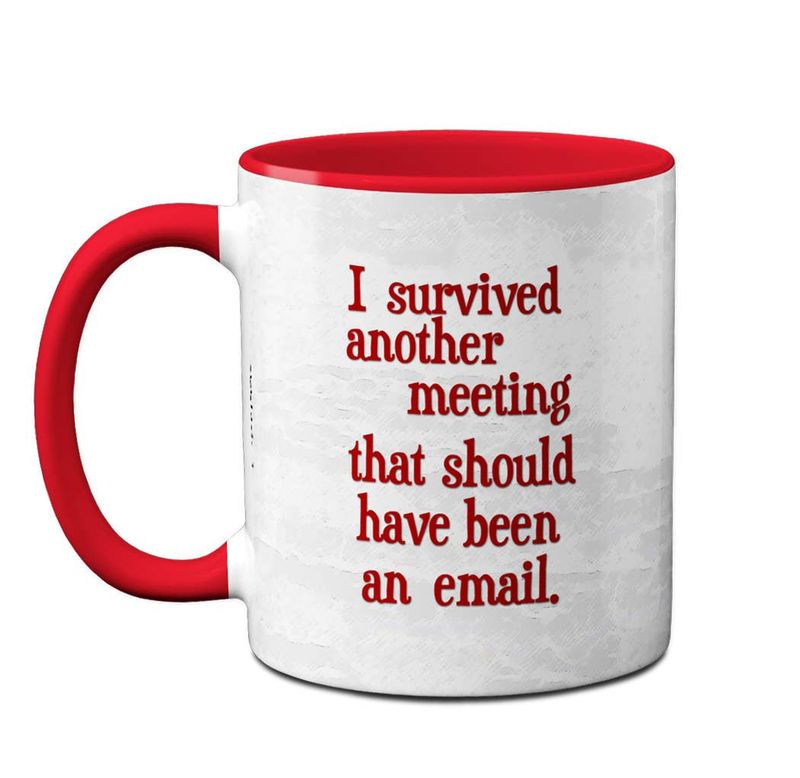 Chicken Meeting Funny Mug Cup