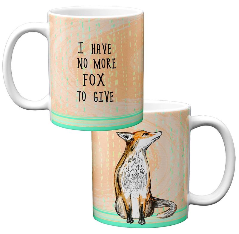 No More Fox Mug