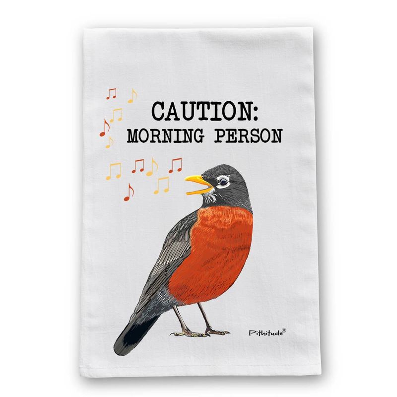 Morning Robin Dish Towel