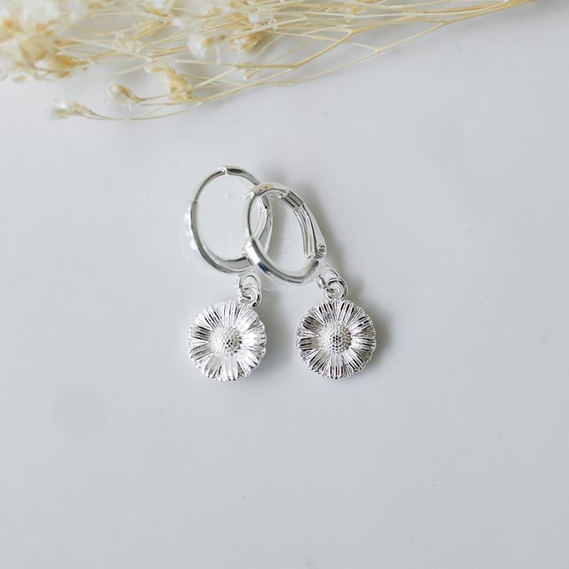 Bloom Hoop Earrings