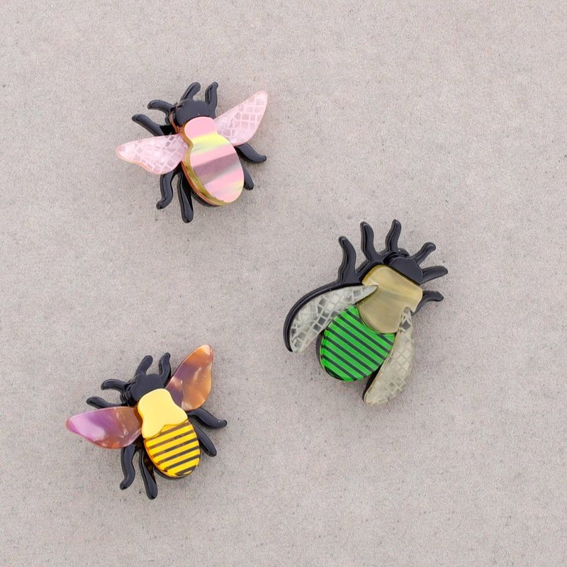 Bee Resin Brooch Asstorted