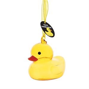Fancy Glass Duck ornament