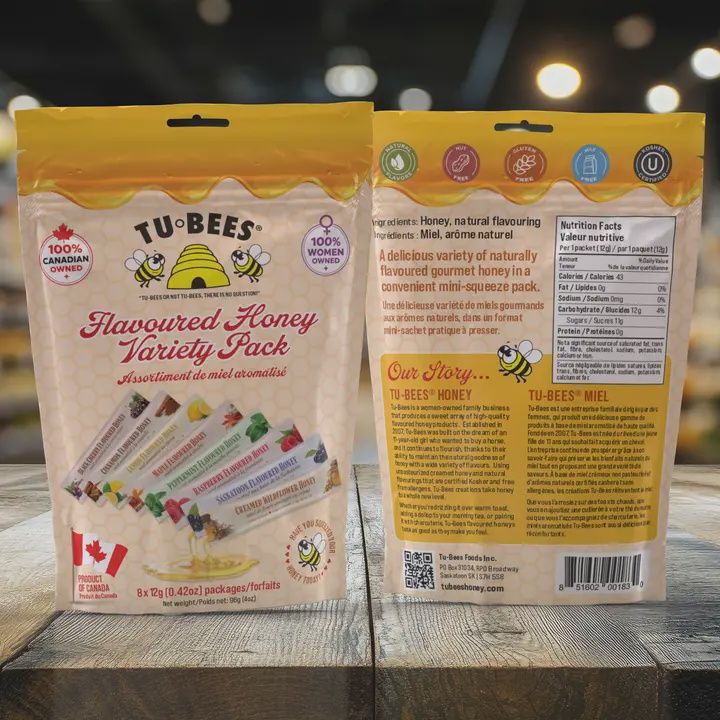 Tu-bees Honey Assortment pack