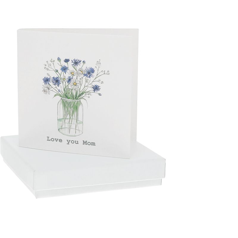 Stud Earrings On Card