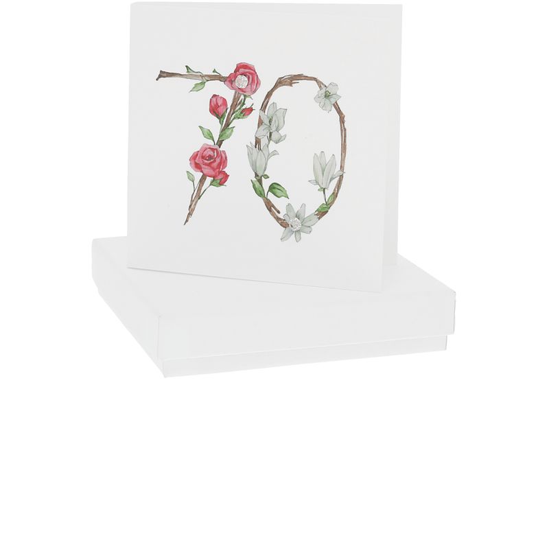 Stud Earrings On Card