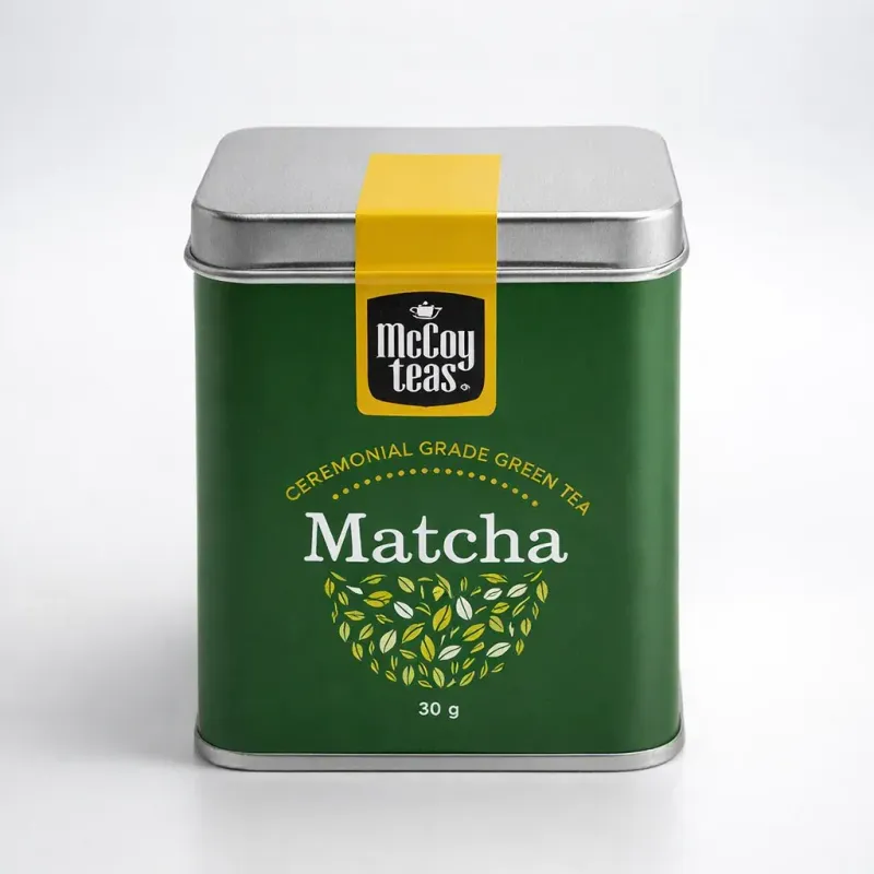 McCoy Teas Matcha Green Tea Tin 30g