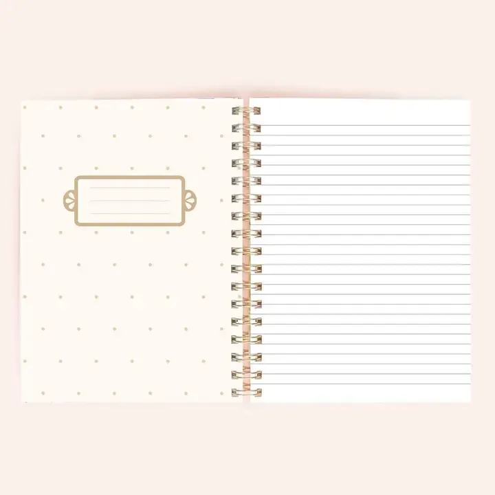 The Flower Village Spiral Notebook
